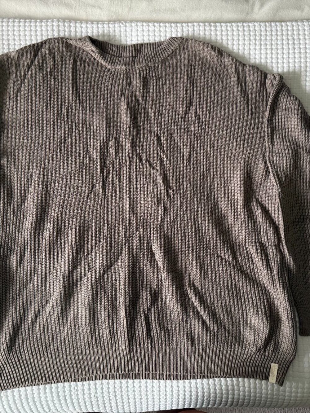 Ladie knit sweater - Pebble